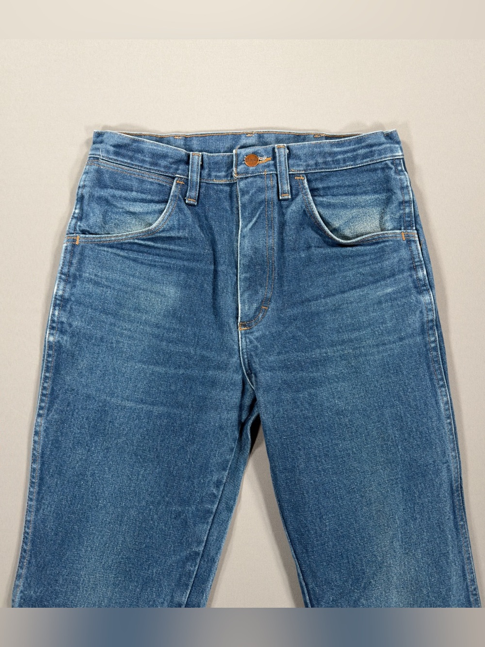 Vintage Wrangler 935NAV Cowboy Cut 31x36 (Fits 30x35) Slim Bootcut Denim Jeans - Picture 4 of 13